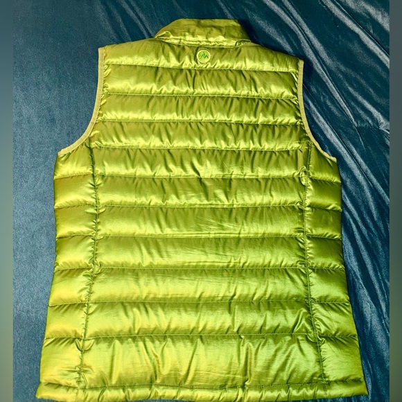 🏔️MARMOT🏔️800 FILL PUFFER VEST&CASHMERE BLEND BEANIE COMBO❄️ - Picture 6 of 7